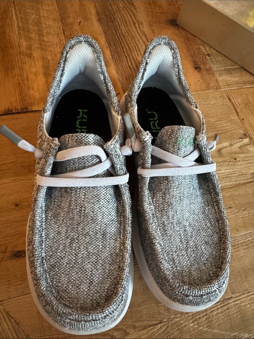 Kuru light grey casual slip one in excellent condition. Size 8